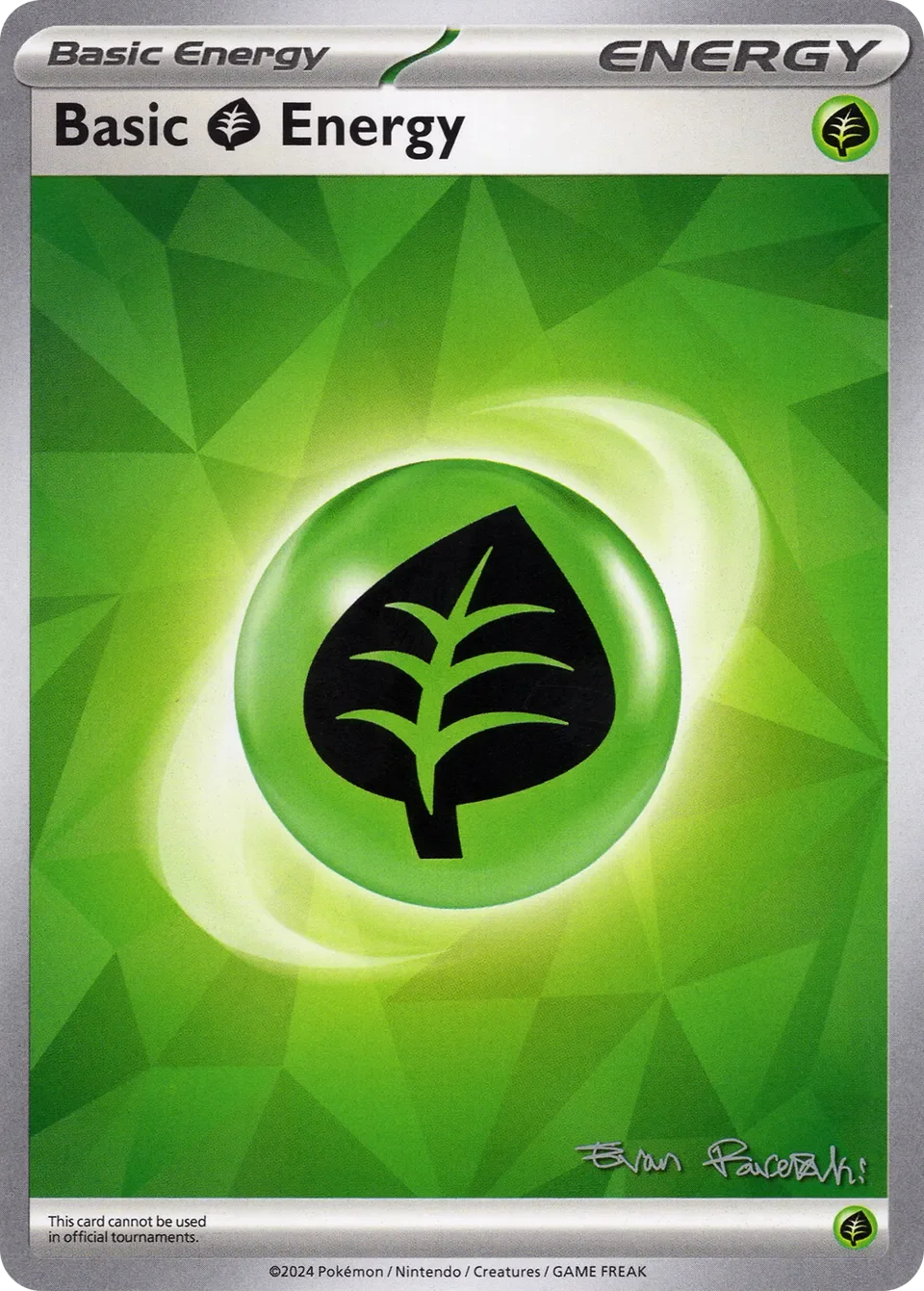 Basic Grass Energy 「WC_DECK_2024_REGIDRAGO_VSTAR No. 025」「EN」